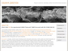 Tablet Screenshot of colinzarzycki.com